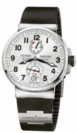 AAA Replica Ulysse Nardin Marine Chronometer Manufacture 43mm Mens Watch 1183-126-3 / 61