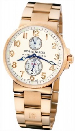 AAA Replica Ulysse Nardin Maxi Marine Chronometer Mens Watch 266-66-8