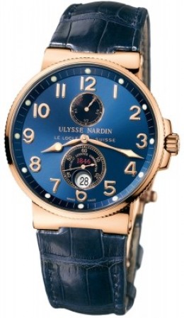 AAA Replica Ulysse Nardin Maxi Marine Chronometer Mens Watch 266-66 / 623