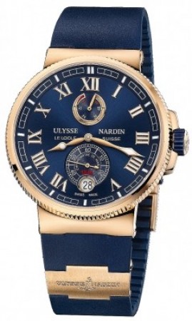 AAA Replica Ulysse Nardin Marine Chronometer Manufacture 43mm Mens Watch 1186-126-3 / 43
