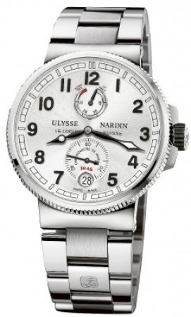 AAA Replica Ulysse Nardin Marine Chronometer Manufacture 43mm Mens Watch 1183-126-7m / 61