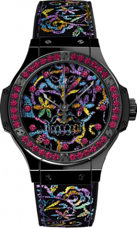 AAA Repliche Hublot Big Bang Broderie Sugar Skull Orologio in Ceramica 343.CS.6599.NR.1213