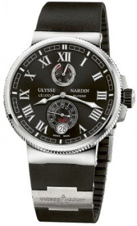 AAA Replica Ulysse Nardin Marine Chronometer Manufacture 43mm Mens Watch 1183-126-3 / 42