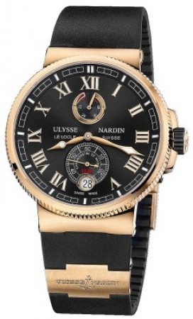 AAA Replica Ulysse Nardin Marine Chronometer Manufacture 43mm Mens Watch 1186-126-3 / 42