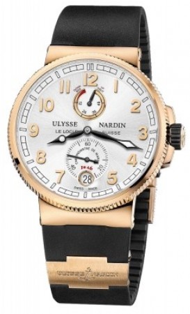 AAA Replica Ulysse Nardin Marine Chronometer Manufacture 43mm Mens Watch 1186-126-3 / 61