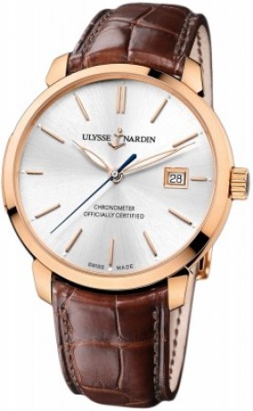 AAA Repliche Ulysse Nardin San Marco Classico Orologio Uomo 8156-111-2 / 90