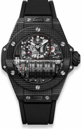 AAA Repliche Hublot Big Bang MP-11 Riserva di carica 14 giorni 3D Carbon Orologi 911.QD.0123.RX