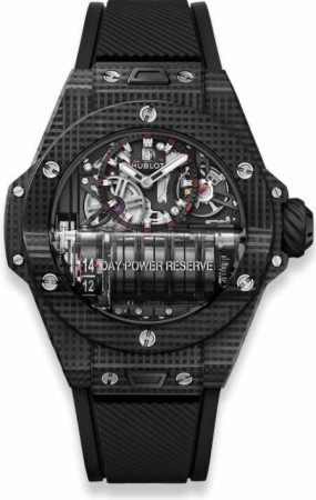 AAA Repliche Hublot Big Bang MP-11 Riserva di Carica 14 Giorni 3D Carbon Orologi 911.QD.0123.RX