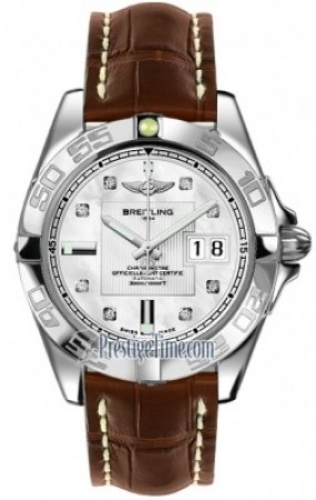 AAA Replica Breitling Galactic 41 Mens Watch a49350L2 / a702-2ct