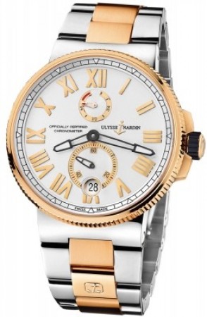 AAA Replica Ulysse Nardin Marine Chronometer Manufacture 45mm Mens Watch 1185-122-8m / 41