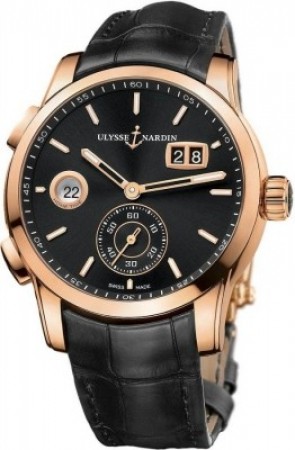 AAA Replica Ulysse Nardin Dual Time Manufacture 42mm Mens Watch 3346-126 / 92