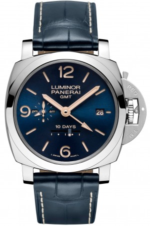 AAA Repliche Panerai Luminor 1950 10 Days GMT Automatic Acciaio Orologio da uomo PAM00689