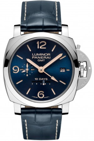 AAA Repliche Panerai Luminor 1950 10 Days GMT Automatic Acciaio Orologio da uomo PAM00689