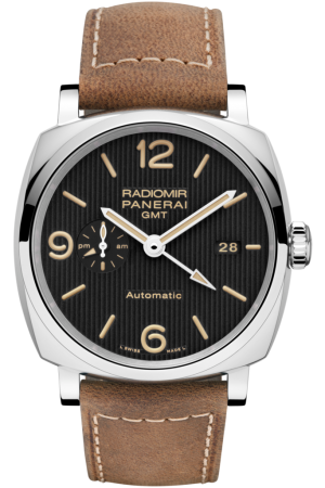 AAA Repliche Panerai Radiomir 1940 3 Days GMT Automatic Acciaio Orologio Uomo PAM00657