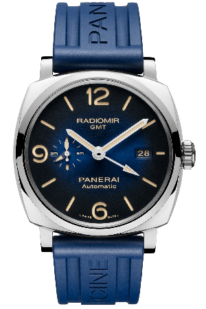 AAA Repliche Panerai Radiomir 1940 3 Days Automatic GMT Acciaio 45mm Orologio da uomo PAM00945