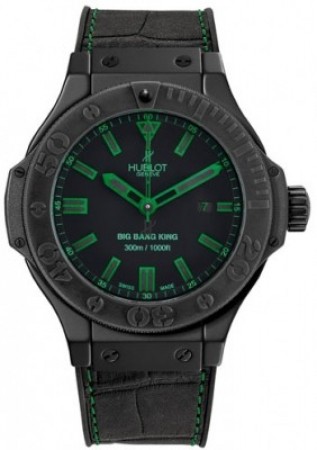 AAA Repliche Hublot Big Bang King All Black Green Orologio da uomo 322.ci.1190.gr.abg11
