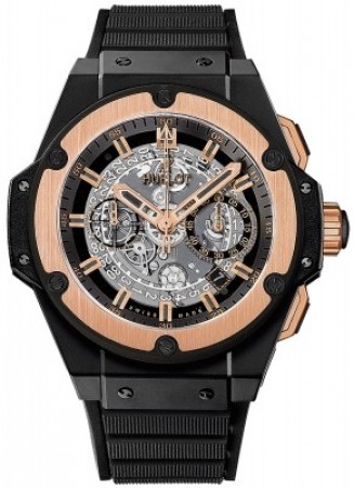 AAA Repliche Hublot King Power UNICO ceramica Black Magic Orologio da uomo 701.co.0180.rx