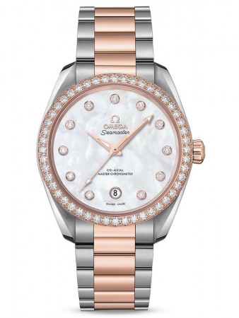 AAA Repliche Omega Seamaster Aqua Terra 150m Master Chronometer Co-Axial Orologi da Donna 220.25.38.20.55.001