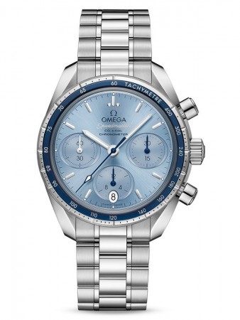 AAA Repliche Omega Speedmaster 38mm Co-Axial Quadrante Blu Orologi 324.30.38.50.03.001