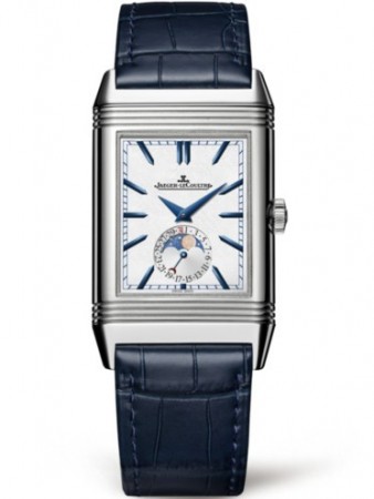 AAA Replica Jaeger-LeCoultre Reverso Tribute Moon Orologio in acciaio inossidabile 3958420