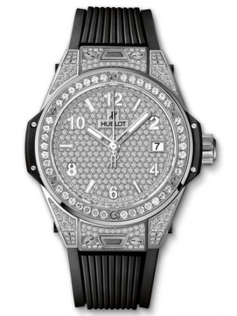 AAA Repliche Hublot Big Bang One Click Acciaio Full Pave 39mm Orologio 465.SX.9010.RX.1604