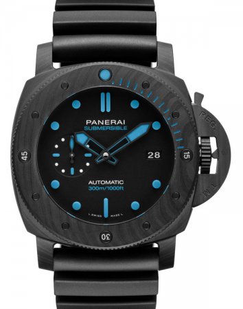 AAA Repliche Panerai Luminor 1950 Submersible Carbotech 47mm Orologio da uomo PAM01616