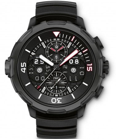 AAA Repliche IWC Aquatimer Calendario perpetuo Edizione digitale con data e mese "50 anni Aquatimer" Guarda IW379403