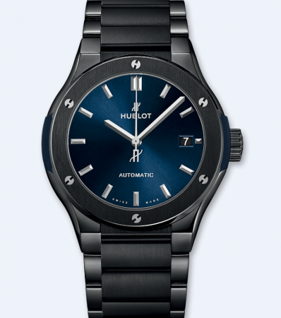 AAA Repliche Hublot Classic Fusion ceramica blu bracciale orologio 510.CM.7170.CM