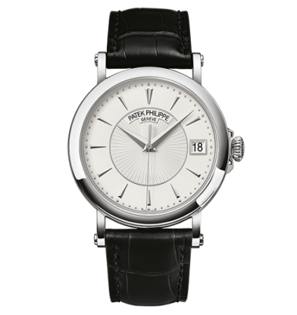 AAA Replica Patek Philippe Calatrava Silver Watch 5153G-010