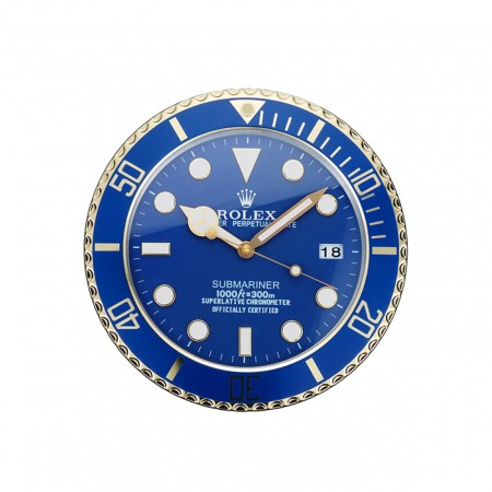Orologio da parete Rolex Submariner blu 622475