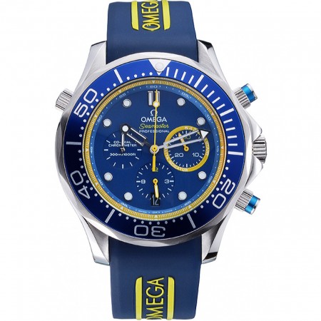 Omega Seamaster Professional Emirates Team 2013 Blu 622044