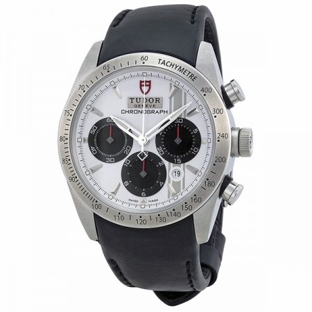 AAA Repliche Tudor Fastrider quadrante bianco cronografo automatico orologio da uomo 42000-WSBKLS