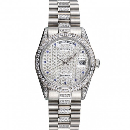 Swiss Rolex Day-Date Diamonds SRL182-621612