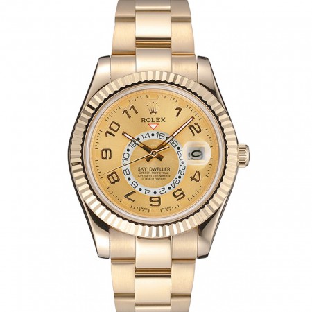 Rolex Sky Dweller Oyster Perpetual Special Edition 2012 in oro giallo 80243