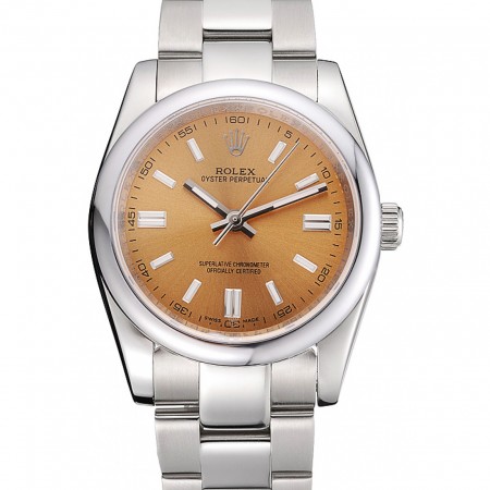 Rolex Oyster Perpetual DateJust Cassa in acciaio inossidabile Quadrante Champagne Bracciale in acciaio inossidabile 622.639