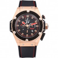 Hublot Big Bang King Power Formula 1 cassa in oro quadrante nero 622249