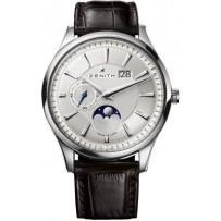 AAA Replica Zenith Elite Captain Moonphase Mens Watch 03.2140.691 / 02.c498
