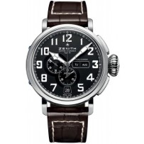 AAA Replica Zenith Pilot Montre d'Aeronef Type 20 Annual Calendar Mens Watch 03.2430.4054 / 21.C721