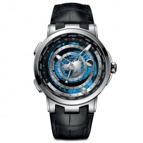 AAA Repliche Ulysse Nardin Executive Moonstruck Worldtimer Platinum Orologio Uomo 1069-113 / 01