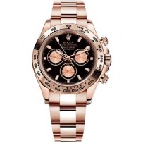 AAA Repliche Orologio Rolex Cosmograph Daytona Everose da uomo in oro 116505-0002