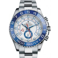 AAA Repliche Rolex Yacht-Master II 44mm White Dial Orologio Uomo 116680-0001