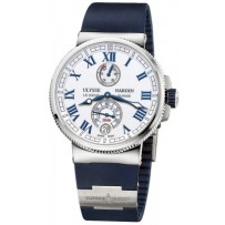 AAA Replica Ulysse Nardin Marine Chronometer Manufacture 43mm Mens Watch 1183-126-3 / 40