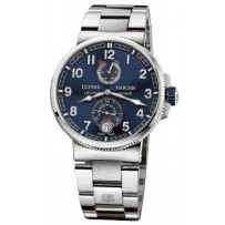 AAA Replica Ulysse Nardin Marine Chronometer Manufacture 43mm Mens Watch 1183-126-7m / 63