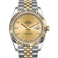 AAA Repliche Rolex Datejust Orologio da Uomo in Acciaio e Oro Giallo 126333-0012