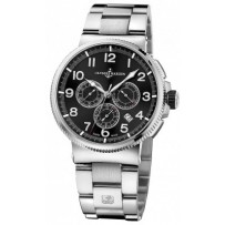 AAA Replica Ulysse Nardin Marine Chronograph Manufacture 43mm Mens Watch 1503-150-7m / 62