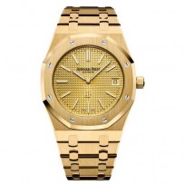 AAA Repliche Audemars Piguet Royal Oak Extra Sottile Orologio in Oro Giallo 15202BA.OO.1240BA.02