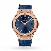 Swiss Hublot Classic Fusion Blue King Gold 565.OX.7180.LR 38mm