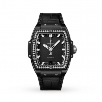 Swiss Hublot Spirit Of Big Bang Black Magic Diamonds 665.CX.1170.LR.1204