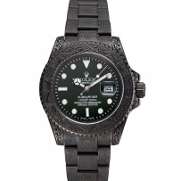 Rolex Submariner Skull Limited Edition quadrante verde tutto nero cassa e bracciale 1454076