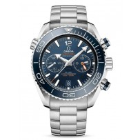 AAA Repliche Omega Seamaster Planet Ocean 600M Cronografo in acciaio inossidabile Orologio blu 215.30.46.51.03.001